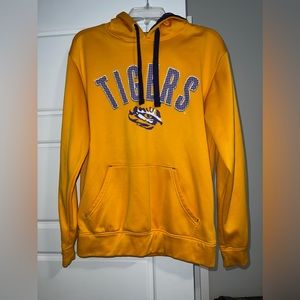 Men’s Small LSU Yellow Hoodie